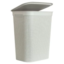 Best ROTHO Kosz na pranie biały BRISEN 50 l
