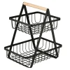 Discount Koszyk na owoce 2-poziomy 27x17x28,8 cm