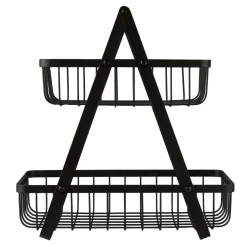 Discount Koszyk na owoce 2-poziomy 27x17x28,8 cm