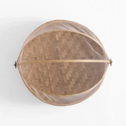 inny Pudełka I Pojemniki Do Przechowywania^Koszyk z moskitierą, bambusowy, 30 cm
