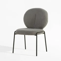 Clearance inny Krzesło boucle szare MALBA