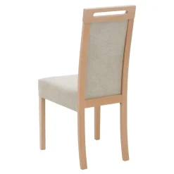 Discount Krzesło bukowe tapicerowane INES