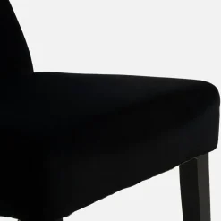Discount Fameg Krzesło tapicerowane czarne SORIN