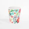 Discount inny Kubek z melaminy w kwiaty 350 ml