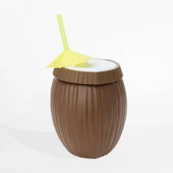 inny Grill I Piknik^Kubek ze słomką tropikalne owoce, 850 ml MIX