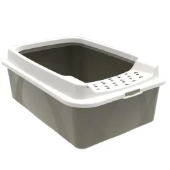 ROTHO Produkty Dla Zwierząt^Kuweta dla kota otwarta szara ECO BONNIE