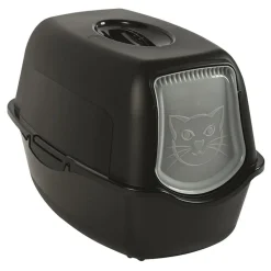 Online ROTHO Kuweta dla kota zamykana czarna ECO BAILEY 56 cm