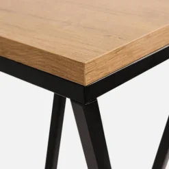inny Donice, Osłonki I Kwietniki^Kwietnik stalowy loftowy czarny dąb LESCAR S 62 cm