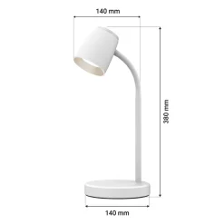 Clearance LED-POL Lampa biurkowa LED biała ORO VERO