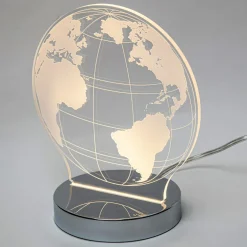 Lampy Stołowe^Lampa dekoracyjna globus LED GLOBE