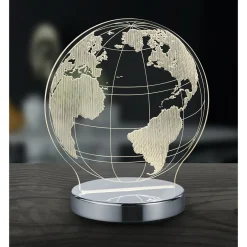 Lampy Stołowe^Lampa dekoracyjna globus LED GLOBE