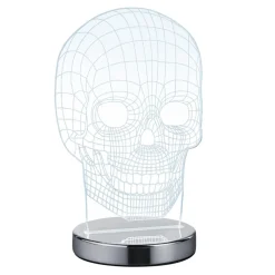 Lampy Stołowe^Lampa dekoracyjna LED czaszka SKULL