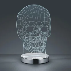 Lampy Stołowe^Lampa dekoracyjna LED czaszka SKULL