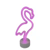 Discount Zumaline Lampa dekoracyjna LED NEON FLAMINGO