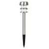 inny Lampy Ogrodowe|Lampy Ogrodowe^Lampa outdoorowa solarna srebrna 7,8 cm