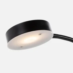 Zumaline Lampy Podłogowe^Lampa podłogowa LED czarna MANDI