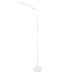 Zumaline Lampy Podłogowe^Lampa podłogowa LED minimalistyczna biała