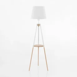 Clearance TK Tomasz Krywult Lampa podłogowa z abażurem biała VAIO