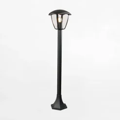 Zumaline Lampy Ogrodowe|Lampy Ogrodowe^Lampa stojąca zewnętrzna LANTERN czarna
