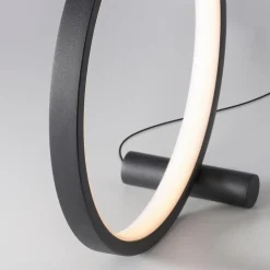 Best Paul Neuhaus Lampa stołowa LED czarna MINI RITUS