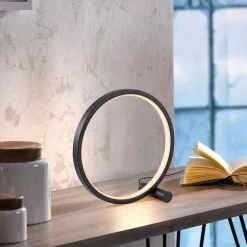 Best Paul Neuhaus Lampa stołowa LED czarna MINI RITUS