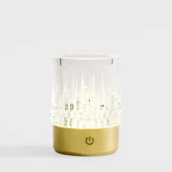Zumaline Lampy Ogrodowe|Lampy Ogrodowe^Lampa stołowa LED IP44 złota CRYSTAL