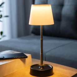 Discount inny Lampa stołowa LED regulowana wysokość ładowanie USB