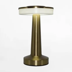 Hot inny Lampa stołowa LED złota SONET
