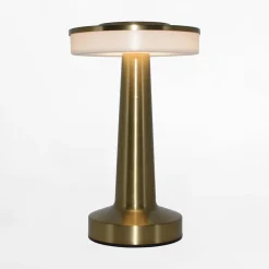 Hot inny Lampa stołowa LED złota SONET