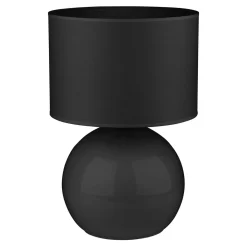 New TK Tomasz Krywult Lampa stołowa nocna czarna PALLA