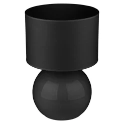 New TK Tomasz Krywult Lampa stołowa nocna czarna PALLA