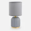 Online Zumaline Lampa stołowa nocna szara 26,5 cm