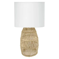 PLATINET S.A. Lampy Stołowe^Lampa stołowa rattan KORFU