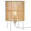 Zumaline Lampy Stołowe^Lampa stołowa rattanowa EDIN 20x30 cm