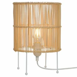 Zumaline Lampy Stołowe^Lampa stołowa rattanowa EDIN 20x30 cm