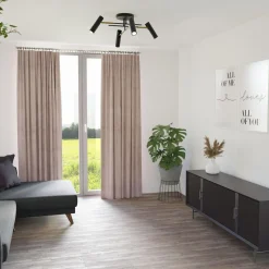 Luminex Wszystkie Lampy Sufitowe^Lampa sufitowa 4 regulowane reflektory czarno-złota AXION