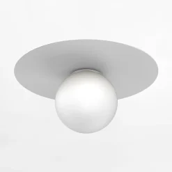 Best Luminex Lampa sufitowa biała FLAT