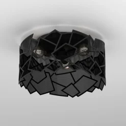 Luminex Wszystkie Lampy Sufitowe^Lampa sufitowa czarna CAMO III
