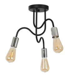 Luminex Wszystkie Lampy Sufitowe^Lampa sufitowa DOW 8071 czarna