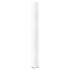 Best Zumaline Lampa sufitowa dłyga tuba biały mat LOYA 55 cm