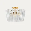 Zumaline Wszystkie Lampy Sufitowe^Lampa sufitowa glamour złota BACH 41 cm