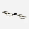 Paul Neuhaus Wszystkie Lampy Sufitowe^Lampa sufitowa LED czarna MINI RITUS