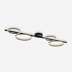 Paul Neuhaus Wszystkie Lampy Sufitowe^Lampa sufitowa LED czarna MINI RITUS
