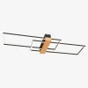 Clearance Zumaline Lampa sufitowa LED geometryczna drewno sosnowe MINAR 90 cm