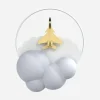 Dzieci Zumaline Lampy Wiszące I Sufitowe|Lampy Do Pokoju Dziecięcego^Lampa sufitowa LED samolot złoty FOCUS z pilotem