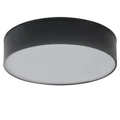 Best Zumaline Lampa sufitowa LED SOLARI barwa ciepła 3000K czarna SOLARI 8 cm