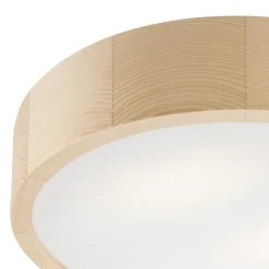 Clearance Lampa sufitowa plafon sosna EVELINE 37 cm