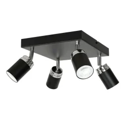 Luminex Wszystkie Lampy Sufitowe^Lampa sufitowa RENO 5148 czarna
