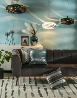 Clearance domiluce Lampa sufitowa VENTO czarna