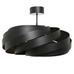 Clearance domiluce Lampa sufitowa VENTO czarna